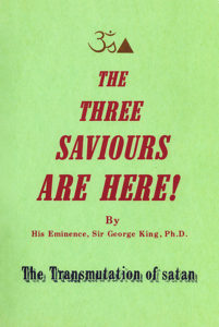 Book cover: The Three Saviours Are Here