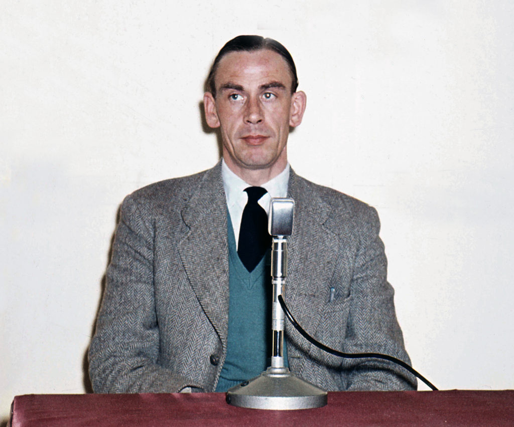 Dr. George King in 1958